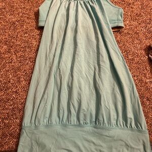 vintage blue lulu lemon tank